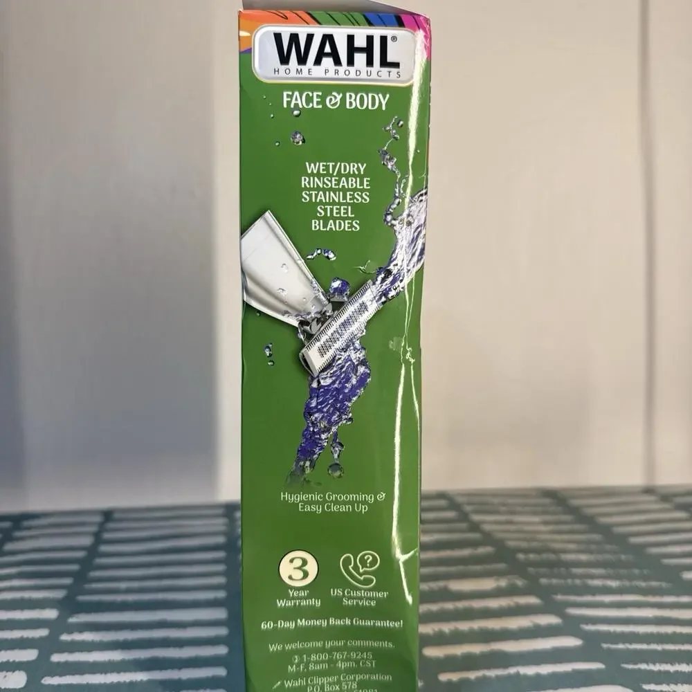 Wahl Be Radiant Face & Body Electric Shaver. Open Box